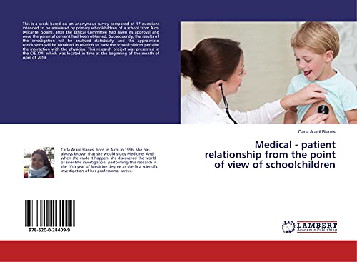 9786200284099: Medical - patient relationship from the point of view of schoolchildren