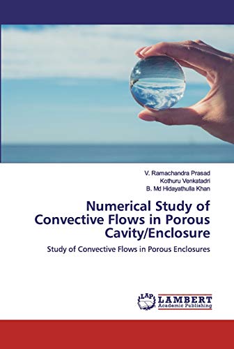 Imagen de archivo de Numerical Study of Convective Flows in Porous Cavity/Enclosure: Study of Convective Flows in Porous Enclosures a la venta por Lucky's Textbooks