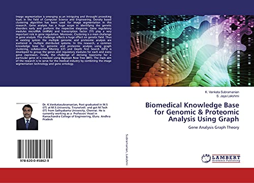 Stock image for Biomedical Knowledge Base for Genomic & Proteomic Analysis Using Graph: Gene Analysis Graph Theory for sale by Books Puddle
