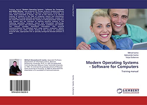 9786200562203: Modern Operating Systems - Software for Computers: Training manual