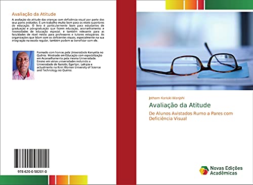 9786200582010: Avaliao da Atitude: De Alunos Avistados Rumo a Pares com Deficincia Visual (Portuguese Edition)