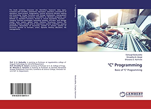 9786200584731: "C" Programming: Basic of "C" Programming
