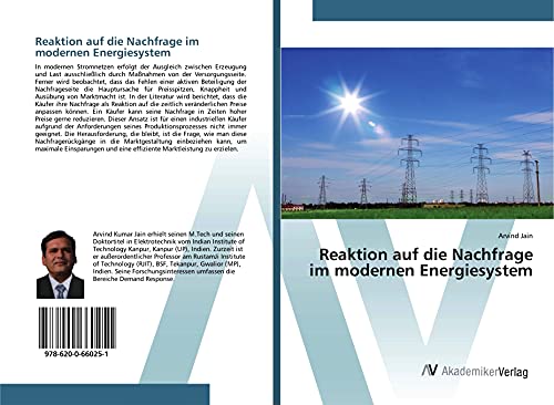 9786200660251: Reaktion auf die Nachfrage im modernen Energiesystem (German Edition)