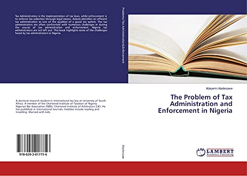 9786202017756: The Problem of Tax Administration and Enforcement in Nigeria