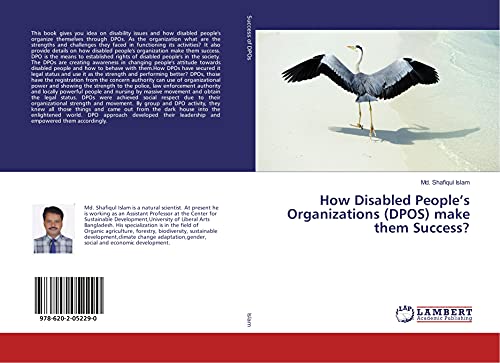 9786202052290: How Disabled People’s Organizations (DPOS) make them Success?