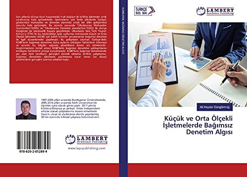 9786202052894: Kk ve Orta lekli İşletmelerde Bağımsız Denetim Algısı (Turkish Edition)
