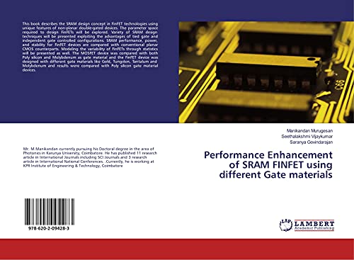 Beispielbild fr Performance Enhancement of SRAM FINFET using different Gate materials zum Verkauf von Books Puddle