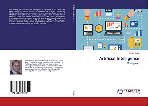 9786202199841: Artificial Intelligence: Monograph