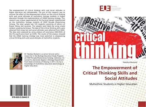 Stock image for The Empowerment of Critical Thinking Skills and Social Attitudes for sale by Ria Christie Collections