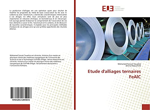 9786202285926: Etude d'alliages ternaires FeAlC