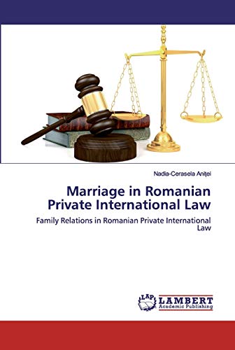 Stock image for Marriage in Romanian Private International Law for sale by Lucky's Textbooks