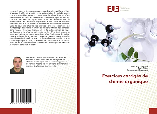 Imagen de archivo de Exercices corrigs de chimie organique (French Edition) a la venta por Lucky's Textbooks