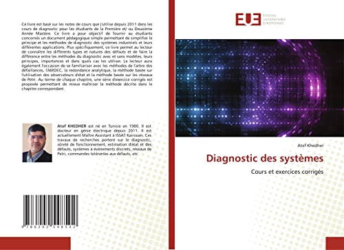 Beispielbild fr Diagnostic des systmes: Cours et exercices corrigs zum Verkauf von medimops