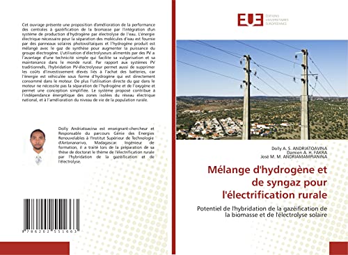 Imagen de archivo de Mlange d'hydrogne et de syngaz pour l'lectrification rurale: Potentiel de l'hybridation de la gazification de la biomasse et de l'lectrolyse solaire (French Edition) a la venta por Lucky's Textbooks