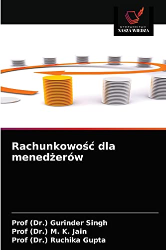Stock image for Rachunkowo?? dla mened?erw (Polish Edition) for sale by Lucky's Textbooks
