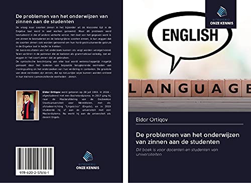 9786202576161: De problemen van het onderwijzen van zinnen aan de studenten: Dit boek is voor docenten en studenten van universiteiten