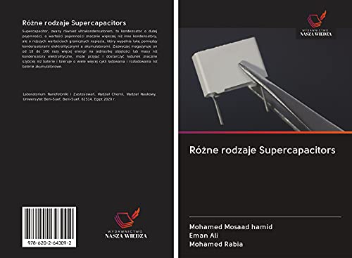 9786202643092: Rzne rodzaje Supercapacitors