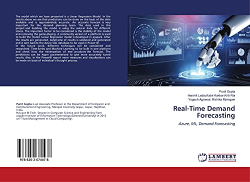 9786202674478: Real-Time Demand Forecasting: Azure, ML, Demand Forecasting