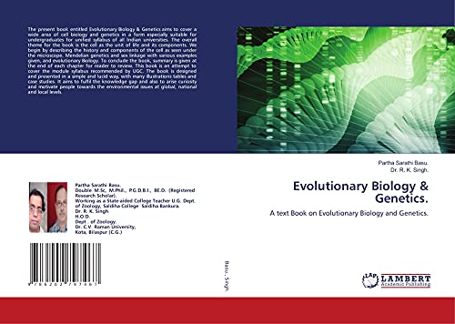 9786202797467: Evolutionary Biology & Genetics.: A text Book on Evolutionary Biology and Genetics.