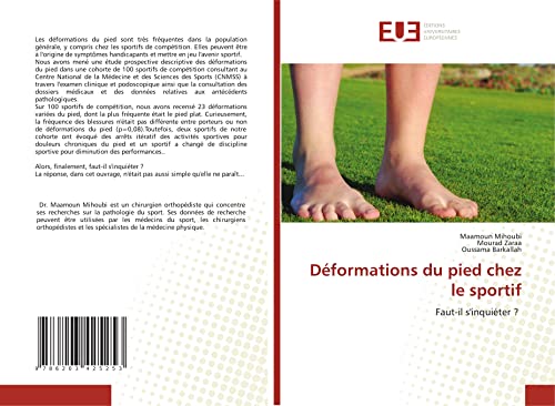 Beispielbild fr Dformations du pied chez le sportif: Faut-il s'inquiter ? (French Edition) zum Verkauf von Lucky's Textbooks