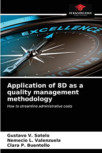 Stock image for Application of 8D as a quality management methodology for sale by GreatBookPrices