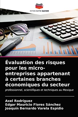 Beispielbild fr valuation des risques pour les micro-entreprises appartenant  certaines branches conomiques du secteur: professionnel, scientifiques et techniques au Mexique (French Edition) zum Verkauf von Lucky's Textbooks