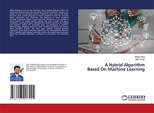 Imagen de archivo de A Hybrid Algorithm Based On Machine Learning a la venta por Books Puddle