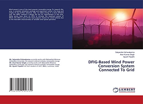 9786204190334: DFIG-Based Wind Power Conversion System Connected To Grid