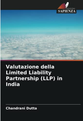 Stock image for Valutazione della Limited Liability Partnership (LLP) in India for sale by PBShop.store US