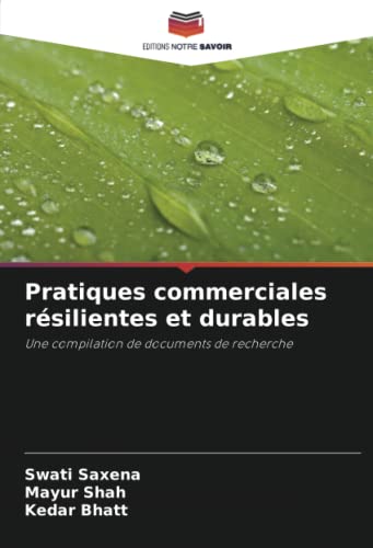 Stock image for Pratiques commerciales r silientes et durables for sale by Ria Christie Collections