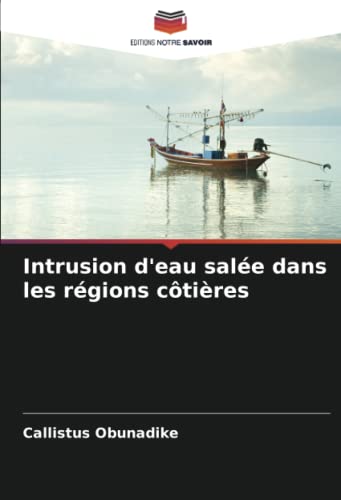 Stock image for Intrusion d'eau sal e dans les r gions c ti res for sale by ThriftBooks-Dallas