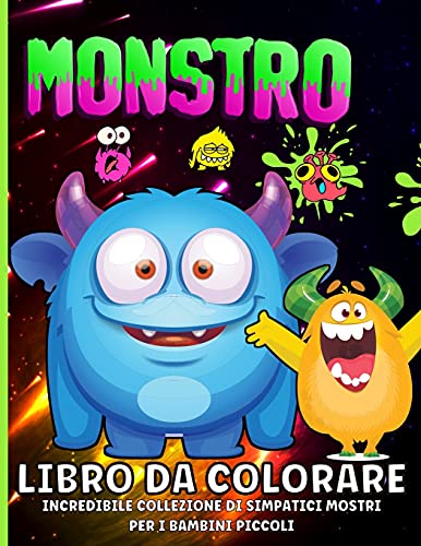Beispielbild fr Mostro Libro Da Colorare zum Verkauf von Books Puddle