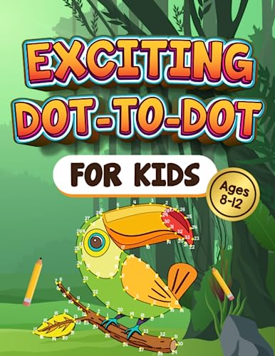 Beispielbild fr Exciting Dot To Dot For Kids: Large Print Connect The Dots Activity Book For Kids For Young Explorers zum Verkauf von Books Unplugged