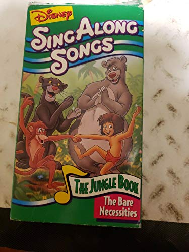 9786300277007: Disney Sing Along Songs: Bare Necessities [VHS]