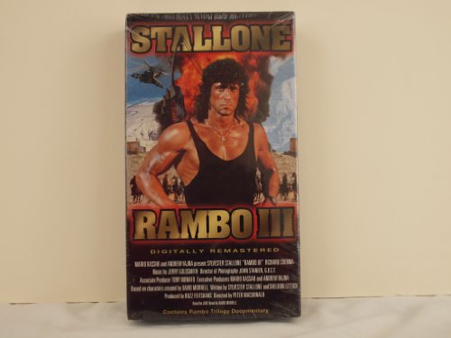 9786301095013: Rambo 3 [VHS]