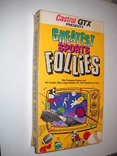 Stock image for Greatest Sports Follies [VHS] for sale by JR Books