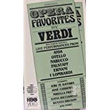 Imagen de archivo de Opera Favorites By Verdi [VHS] a la venta por JR Books