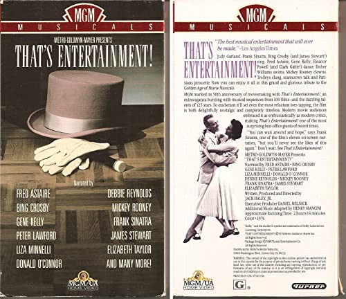 9786301977722: That's Entertainment [USA] [VHS]