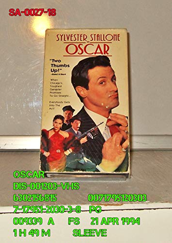 9786302156812: Oscar [USA] [VHS]