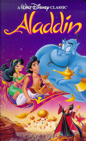 Stock image for Aladdin [VHS] (1995) for sale by BombBooks