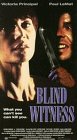 9786302958324: Blind Witness [VHS]