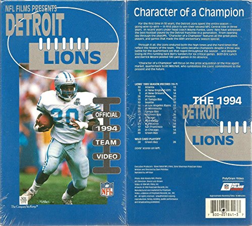 detroit lions yearbook