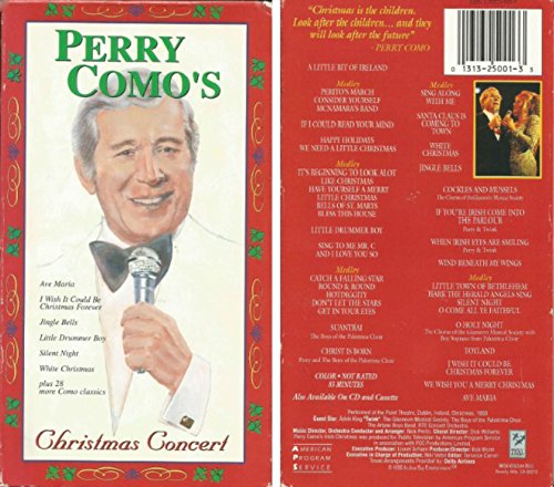 Beispielbild fr Perry Como's Christmas Concert zum Verkauf von Reliant Bookstore