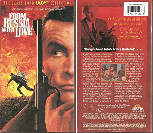 9786303651460: From Russia With Love [VHS]