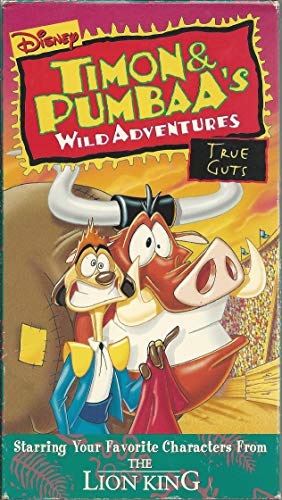 9786303925349: Timon & Pumbaa: True Guts [VHS]