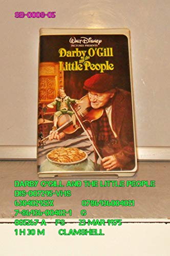 9786304029251: Darby O'Gill & The Little People [VHS]