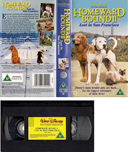 Beispielbild fr Homeward Bound II - Lost in San Francisco (Walt Disney Pictures Presents) [VHS] zum Verkauf von BombBooks