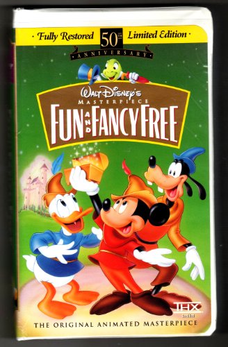 9786304400227: Fun and Fancy Free (Fully Restored 50th Anniversary Limited Edition) (Walt Disney's Masterpiece) [VHS]