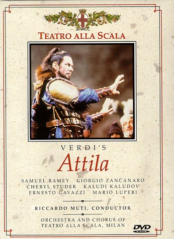 9786305089490: Verdi - Attila / Jrme Savary  Riccardo Muti  Samuel Ramey  Teatro alla Scala [Import USA Zone 1]