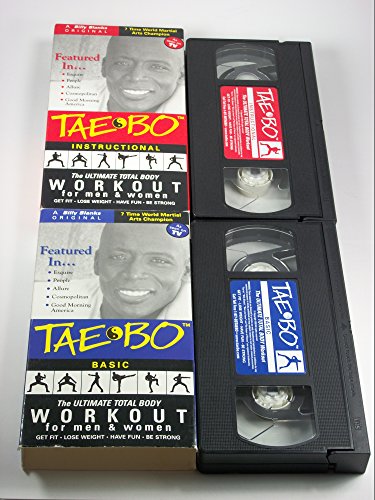 9786305242147: Instructional & Basic Tae-Bo Workouts [USA] [VHS]